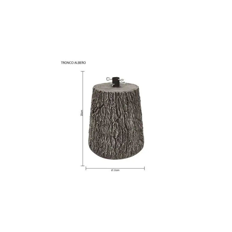 Offerta Lampo Tronco albero marrone in fiberglass 35cm per alberi 150-180cm