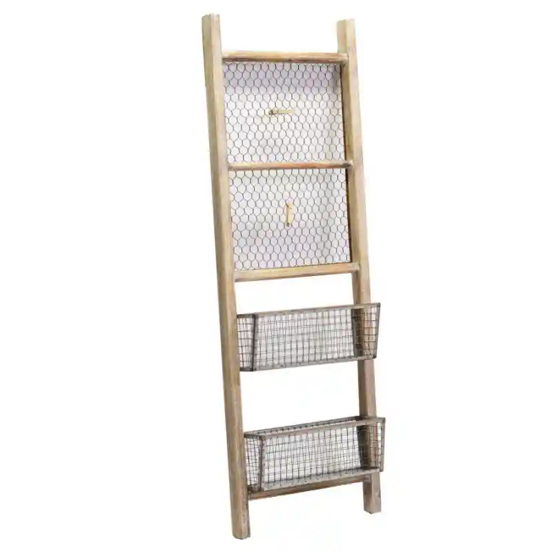Portamemo legno con portatutto 2 cassetti 30,5x10xH9,15 cm pratico Promozione
