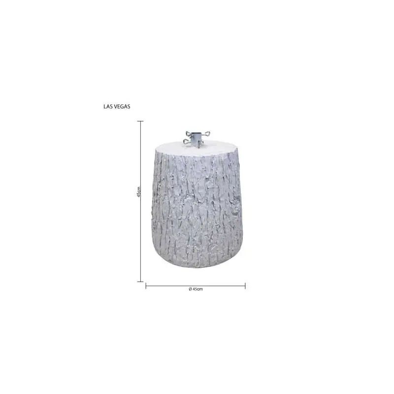 Tronco Las Vegas bianco in fiberglass 45cm per alberi 210-240cm Prezzo Basso