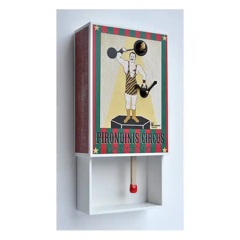 Orologio da parete a cucù Matchbox 4 Made in Italy design Prezzo Basso