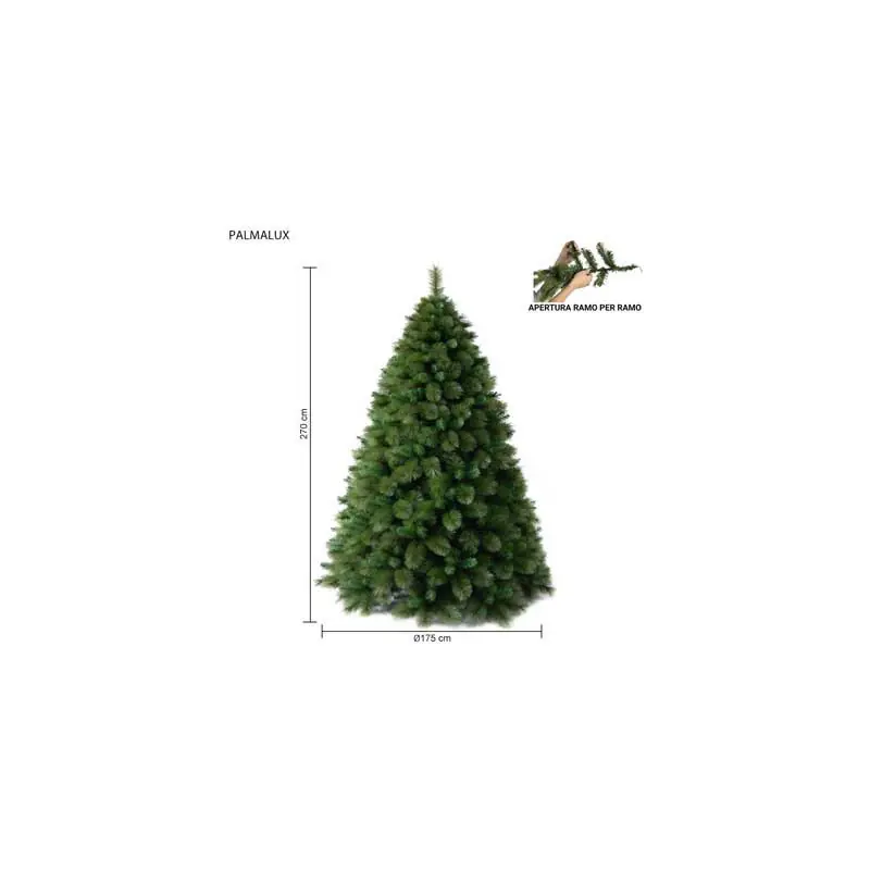 Albero Palmalux 270 cm in PVC Needle folto e realistico Soddisfatti O Rimborsati
