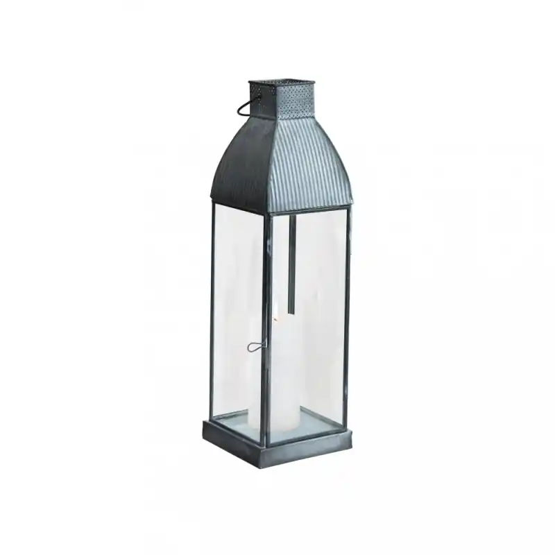 Lanterna Kendra piccola metallo elegante per casa e giardino Subito Disponibile