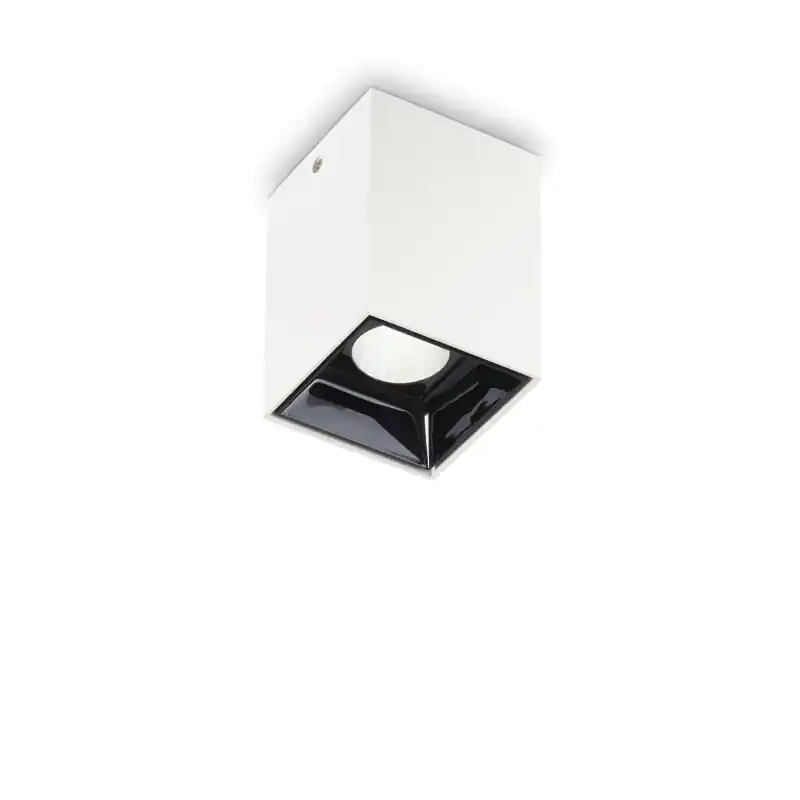 Ultimissimo Modello Lampada da soffitto Nitro PL Square D05 bianco Ideal Lux moderna
